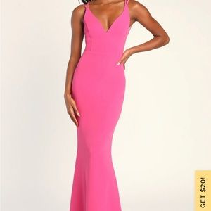 New Hot Pink All This Allure Lulus Dress
